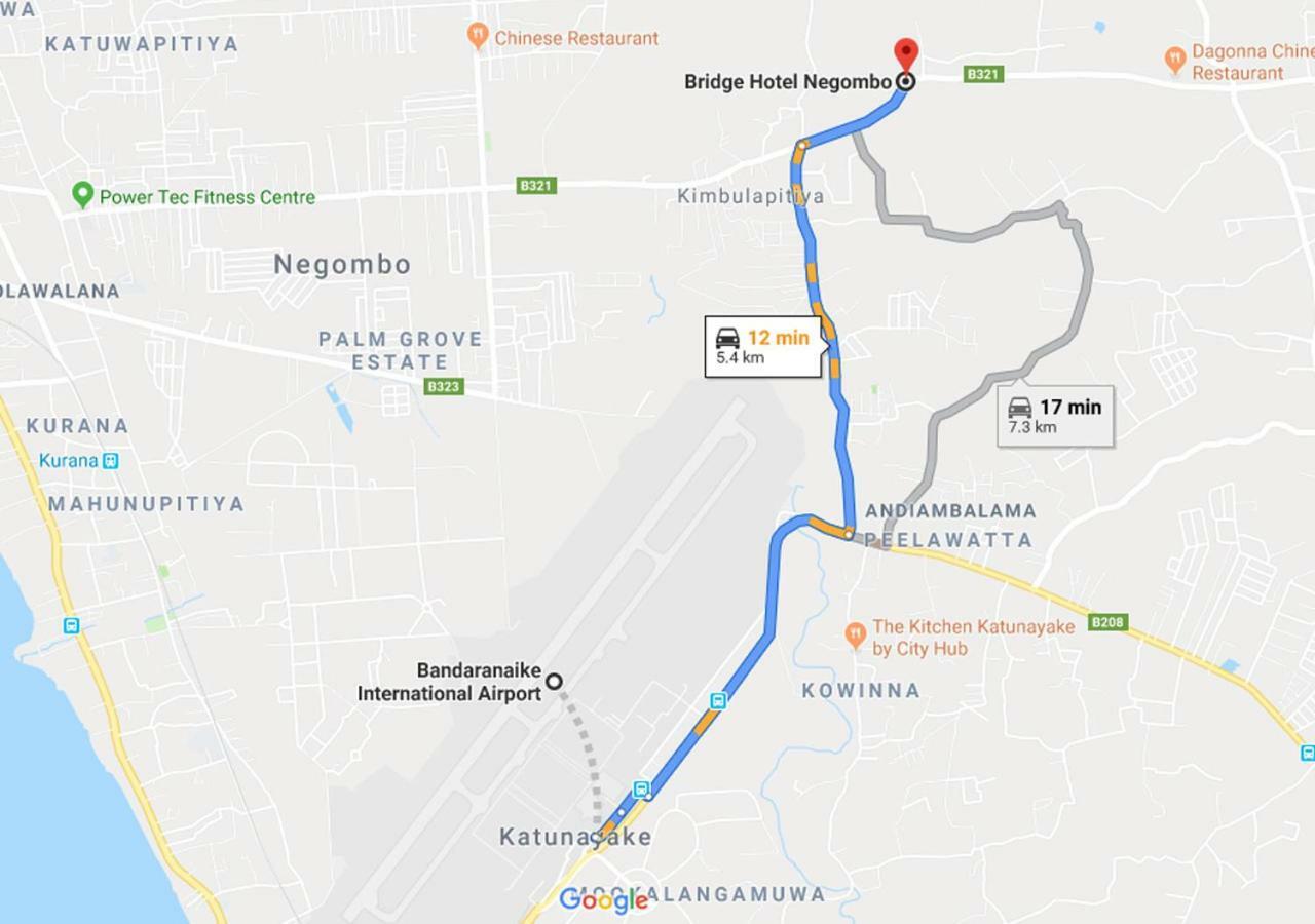 Bridge Hotel Negombo Kimbulapitiya Екстериор снимка